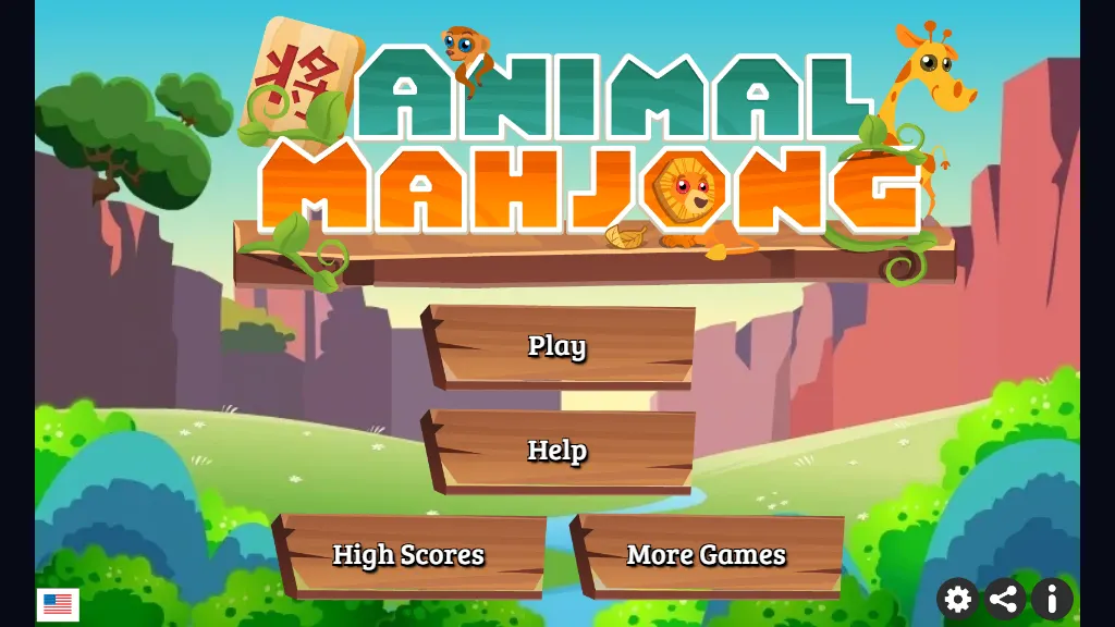 Animal Mahjong gameplay capture 1