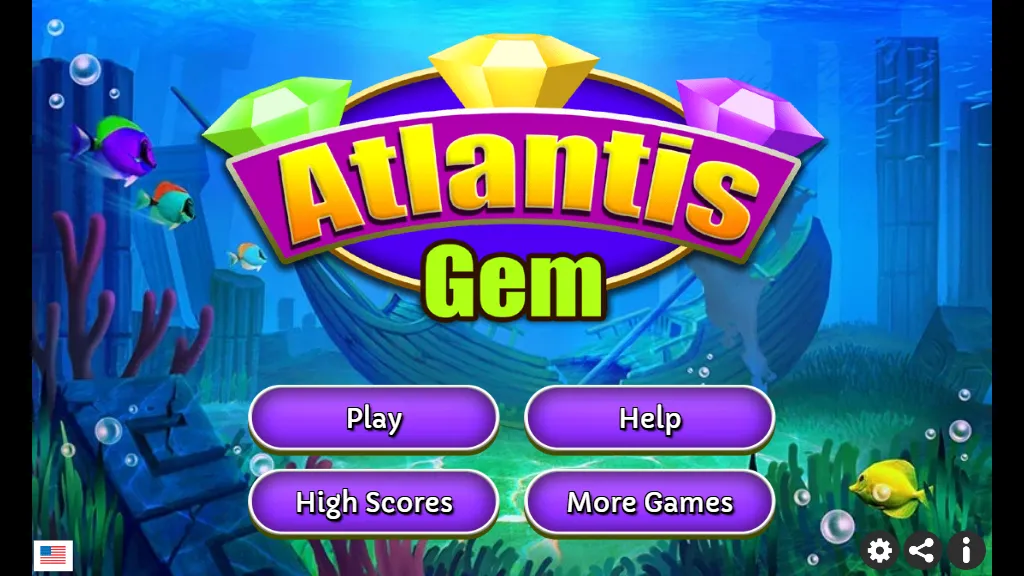 Atlantis Gem gameplay capture 1