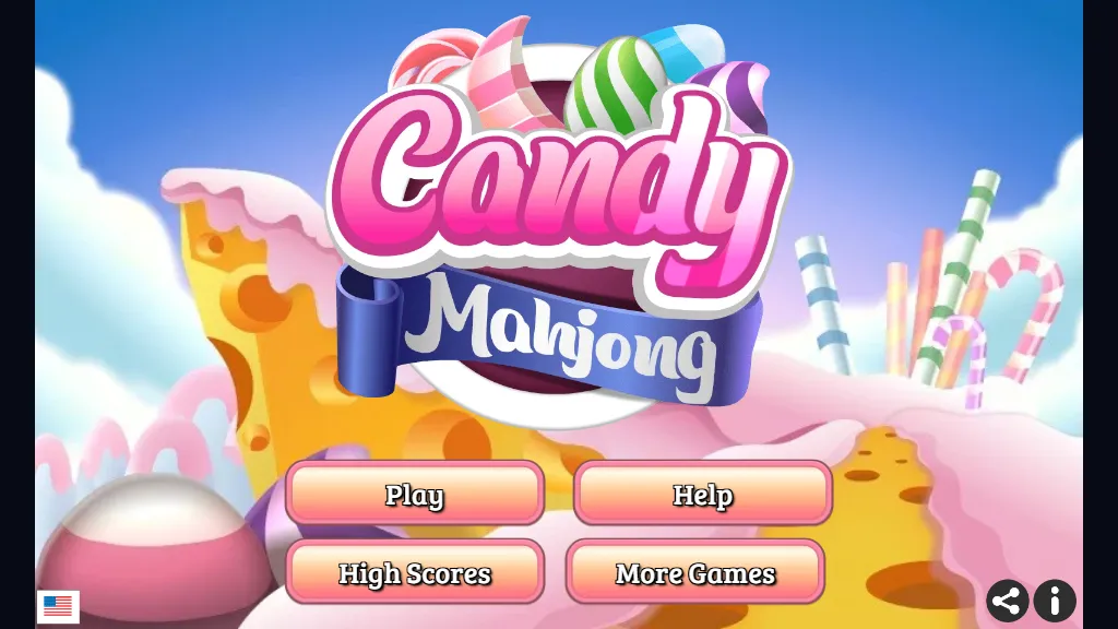 Candy Mahjong gameplay capture 1