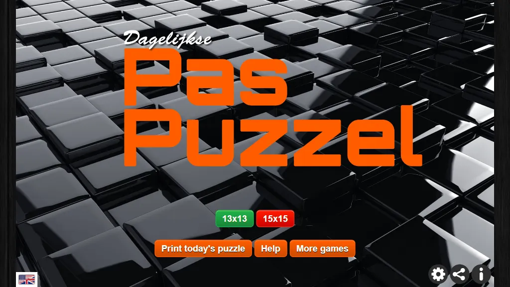 Dagelijkse Paspuzzel gameplay capture 1