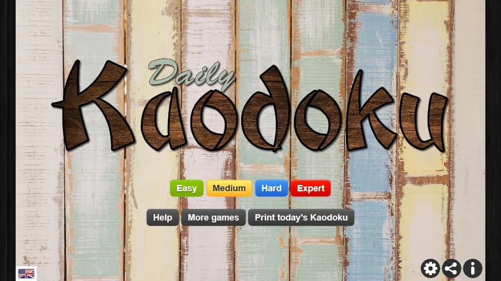 Daily Kaodoku gameplay capture 1