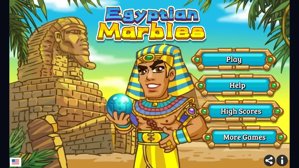 Egyptian Marbles gameplay capture 1