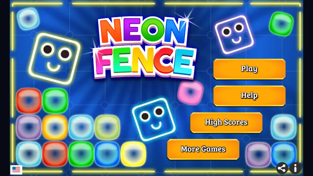 Neon Fence gameplay capture 1