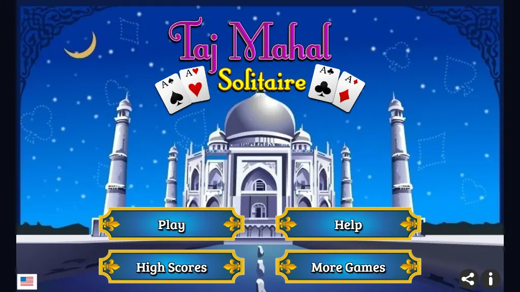 Taj Mahal Solitaire gameplay capture 1